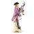 The porcelain figurine "A young man with a pipe, a goat" symbolizes the air from the cycle of four elements. Sign...