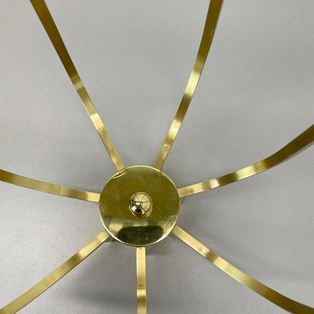 Large Cubic Brass Ceiling Light, 1970s For Sale - Image 14 of 18
