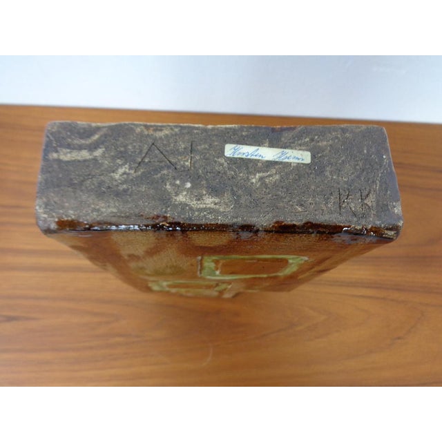 Danish Studio Ceramic Vase, 1960s For Sale - Image 17 of 18