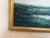 Paint Oil Painting Tall Ship Seascape Maritime Art Sailing Ship Ocean Waves Signed For Sale - Image 7 of 12