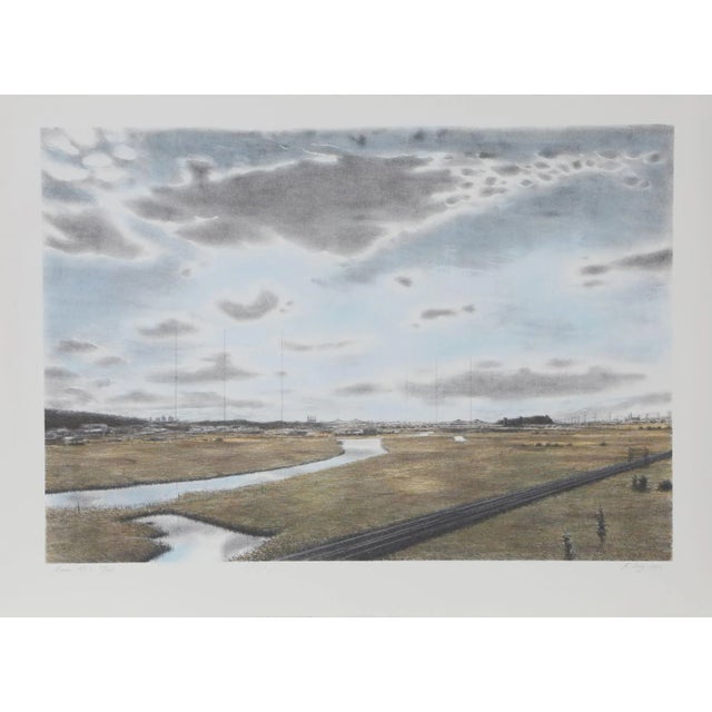 Artist: D. Daly . Title: From Rt. 3. Year: 1980. Medium: Lithograph, Signed and numbered in Pencil. Edition: 35. Image...