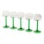 Vintage Alsace Wine Glasses with Green Stems from Luminarc, 1970s, Set of 10 For Sale - Image 17 of 18