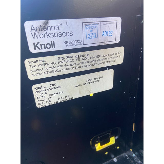 Florence Knoll Antenna Desk With Storage For Sale - Image 12 of 12