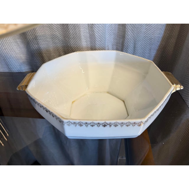 1940s Limoges France Deco Soup Tureen For Sale In Miami - Image 6 of 8