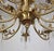 2000 - 2009 Fifteen-Arm Chandelier in Brass For Sale - Image 5 of 5