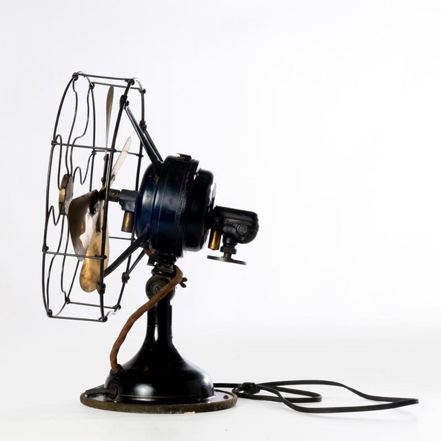 Brass Blade Fan Robbins and Myers Co. For Sale - Image 10 of 15