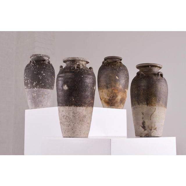 Ceramic Jarre Sawankhalok Storage Jar For Sale - Image 7 of 10