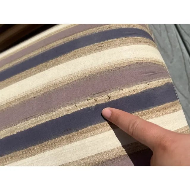 1980s Postmodern Waterfall Stools Karl Springer Style by Weiman - a Pair For Sale In New York - Image 6 of 7