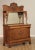 High Quality Antique Carved Oak Sideboard with Three Dovetailed Drawers, Top Two Being Felt-Lined, Mirrored Back and...