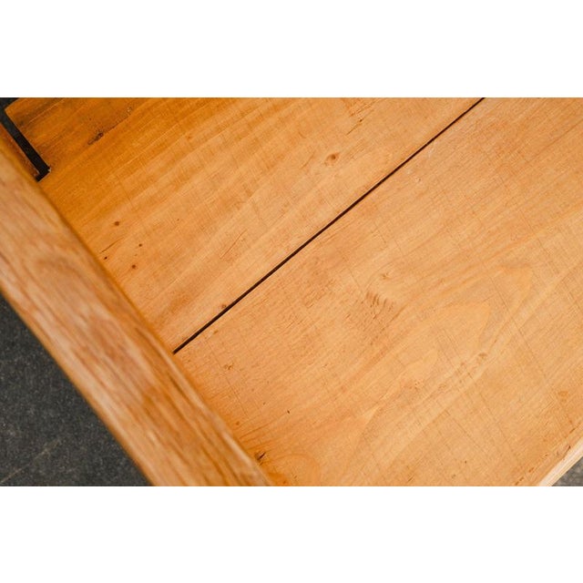 Biedermeier Oak and Pine Bench, Early 19th Century For Sale - Image 13 of 14