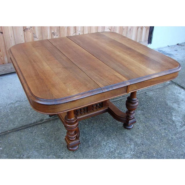 19th Century Oak Dining Table For Sale - Image 10 of 14