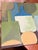 1970s Mid Century Modern Painting of Still Life Vases Signed For Sale - Image 9 of 14