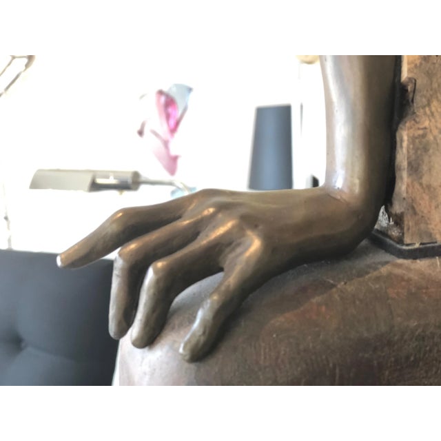 Cecilia Z Miguez Sculpture Found Objects 6ft For Sale - Image 12 of 13