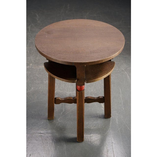 Art Deco Side Table, 1940s For Sale - Image 6 of 13