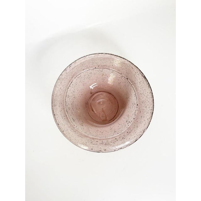 Biot Bubble Glass Salad Bowl or Catchall, France, 1970s For Sale - Image 3 of 11