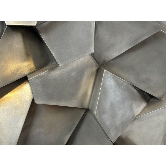 Modernist, Steel, Geometric Dining Table Base, Usa, 21st C. For Sale In New York - Image 6 of 11