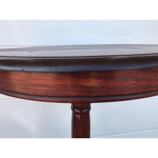 Round Ash Side Table, 1920s For Sale - Image 18 of 18