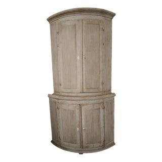 Gustavian Corner Cabinet, Sweden For Sale