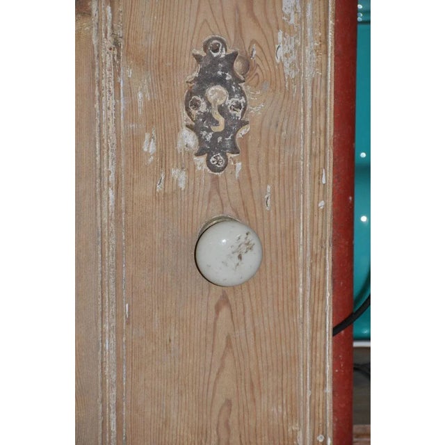 Vintage Pinewood Door, 1930s For Sale - Image 12 of 16