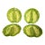 Vintage San Marco Italy Set of Four Cabbage Leaf Majolica Plates For Sale - Image 9 of 9