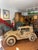 This is a handcrafted vintage woven wicker and rattan model car inspired by 1920s and 1930s luxury automobiles. For the...