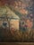 Wood 1952 Original Oil Painting Pocono Mountains Landscape: The Eric Danisch Estate Barn, Scotrun Pa For Sale - Image 7 of 16
