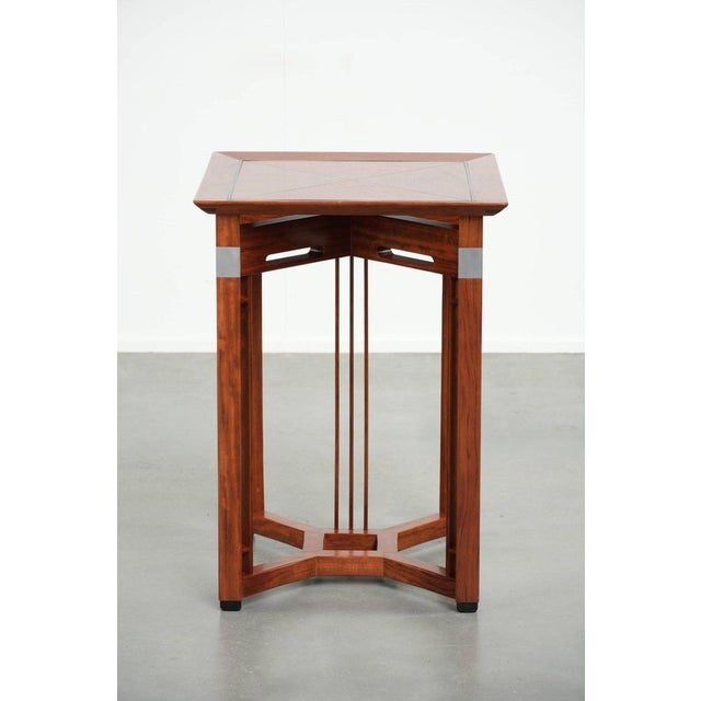 Art Deco Side Table with Removable Top by Schuitema from the Decoforma Series For Sale - Image 4 of 15