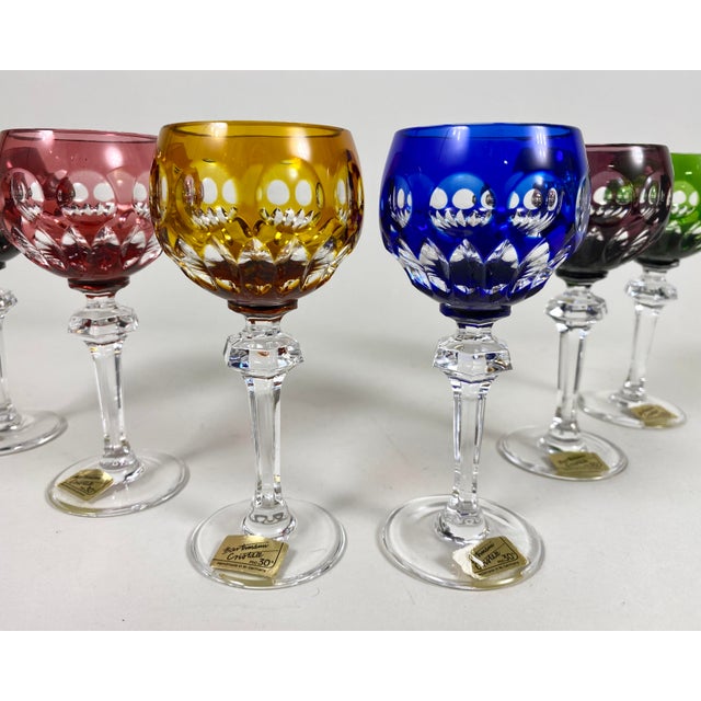 Vintage Barthmann Crystal Liqueur Glasses, West Germany, 1969, Set of 6 For Sale - Image 8 of 8