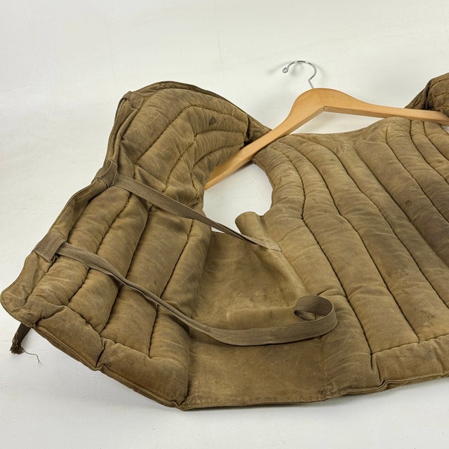 Vintage 1940s Miller Kapok 'Life Save Vest', by the American Pad & Textile Co For Sale - Image 9 of 13