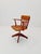 Wood Bauhaus Style Swivel Office Armchair in Wood from Stollgiroflex, 1960s For Sale - Image 7 of 11