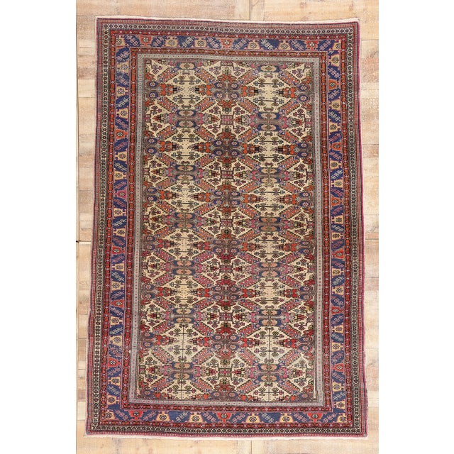 Vintage Turkish Sivas Rug, 06'05 X 09'08 For Sale - Image 10 of 10