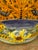 Tuscan Large 21” Hand-Painted Majolica-Style Floor Urn With Lion Head Ring Handles For Sale - Image 3 of 14