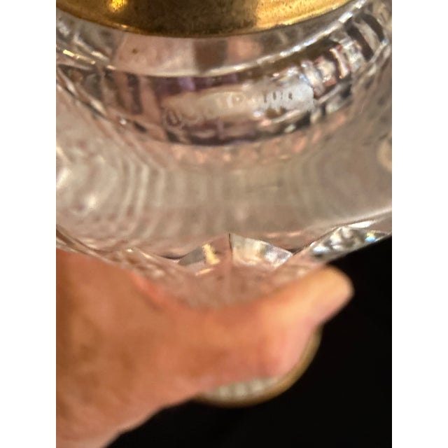 Vintage Waterford Crystal Lamps, a Pair For Sale In New York - Image 6 of 6