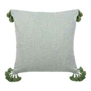 Larzon Pillow - Green - 18" x 18" For Sale