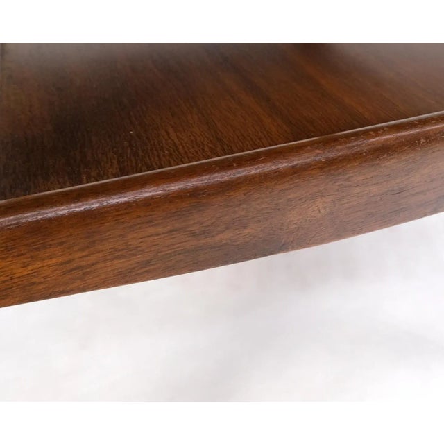 Paul McCobb Pair Walnut American Mid-Century Modern One Drawer Step End Tables Stands For Sale - Image 4 of 13