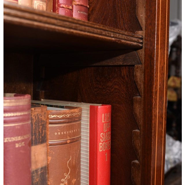 Sheraton Open Front Bookcase Inlay For Sale - Image 9 of 14
