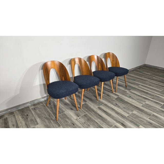 Dining Chairs by Antonin Suman, 1960s, Set of 4 For Sale - Image 9 of 12