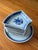 Ceramic Mid 20th Century Royal Copenhagen Tranquebar Blue Faience Cabaret Set - 9 PCS For Sale - Image 7 of 8