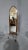 A very nice quality walnut cheval mirror, with flower detailing to the top and bottom, in overall great original...