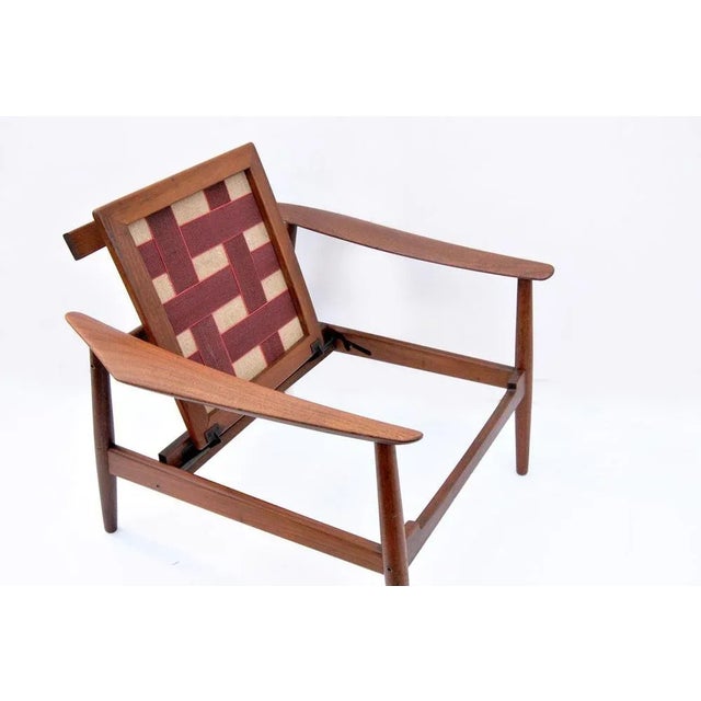 Vintage Armchair by Arne Vodder for France & Son, Denmark, 1960s For Sale - Image 9 of 11