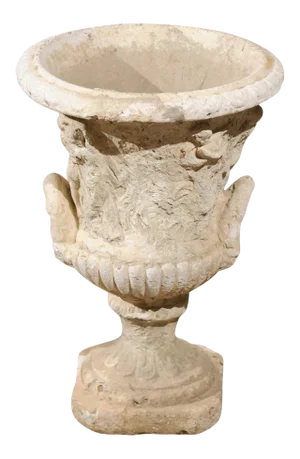French Provençale Medici Vase Inspired Jardinière with Carved Scenes, circa 1870