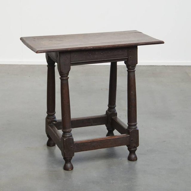 Large Antique English Side Table For Sale - Image 14 of 14