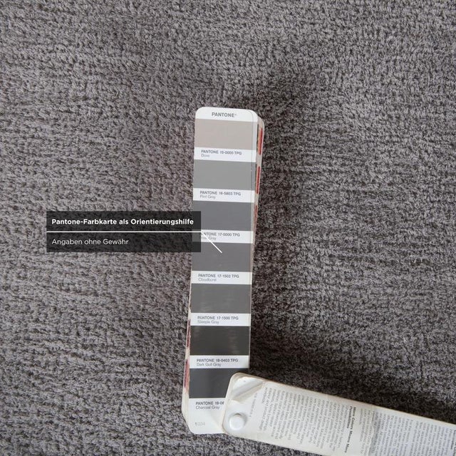 Textile Trio Stool in Grey from COR For Sale - Image 7 of 11