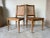 Antique Italian Louis XVI - Style Wood and Cane Accent Chairs - a Pair For Sale - Image 4 of 12