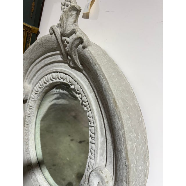 Late 20th Century French Window Mirror in Cement, Suitable for Indoor / Outdoor Use For Sale - Image 5 of 8