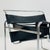 Metal Italian Leather B3 Lounge Chair by Marcel Breuer for Fasem, 1980s For Sale - Image 7 of 11