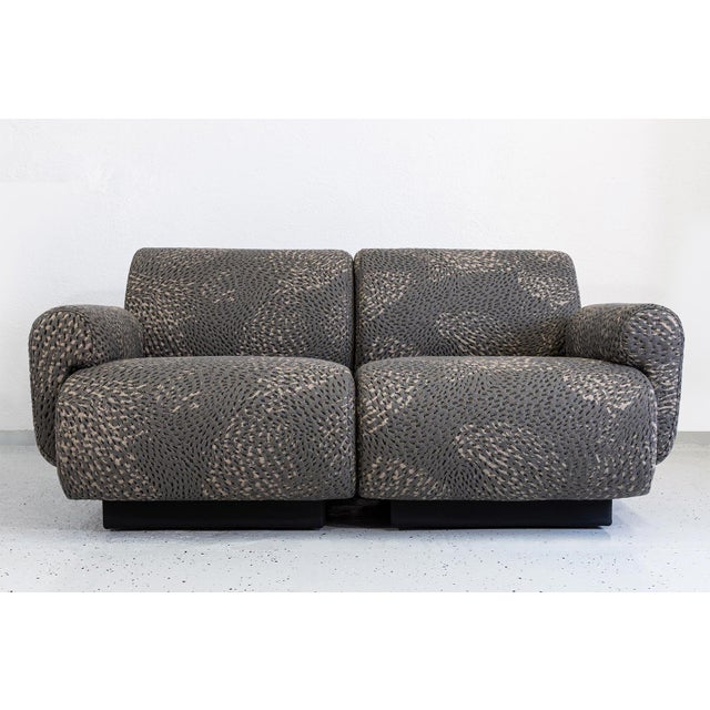 Gray Vintage Sofa by Eberhard Geißler for Oelsa, Germany, 1970s For Sale - Image 8 of 18