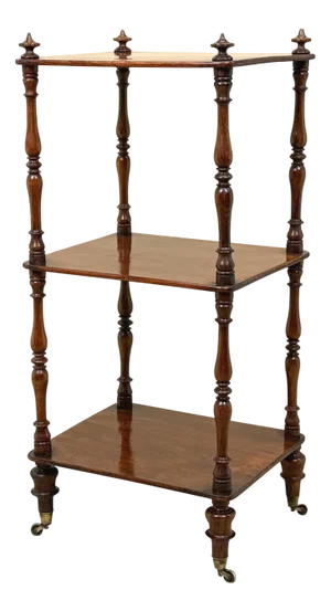 Small 19th Century Rosewood Whatnot, 1840