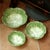 Rustic European Rustic European Cabbage Ceramic Bowl – Set of 3 For Sale - Image 3 of 7