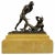 Metal 19th Century Italian Bronze Sculpture of Gladiators with Marble Base For Sale - Image 7 of 9